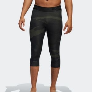 ADIDAS Alphaskin Tech 3/4 Camo Tights mens 2XL